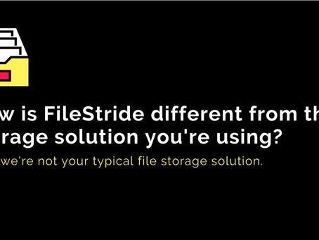 How is FileStride different from traditional File Storage Solutions?