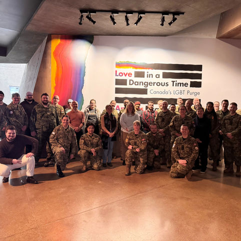 17 Wing Visits the Canadian Museum of Human Rights: Reflecting on “Love in a Dangerous Time”
