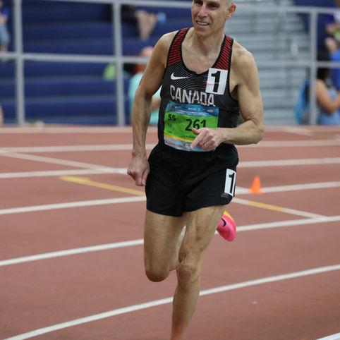 Masters Track & Field 2025 - A Year to Remember for Maj Claude Faucher