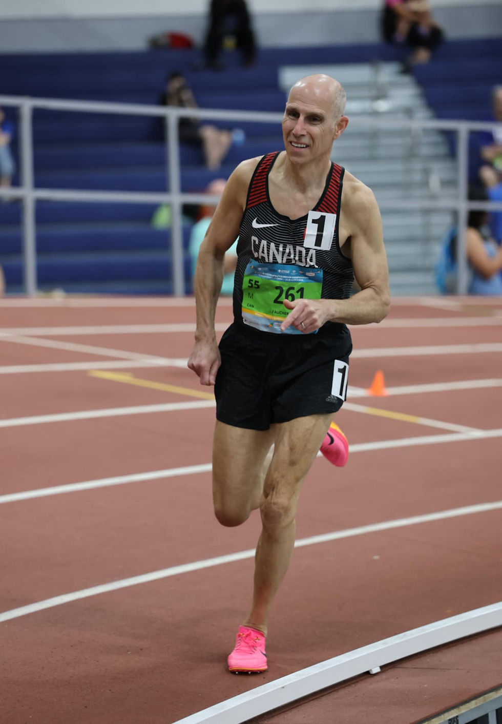 Masters Track & Field 2025 - A Year to Remember for Maj Claude Faucher
