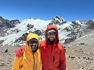 Dalip on Mt. Aconcagua