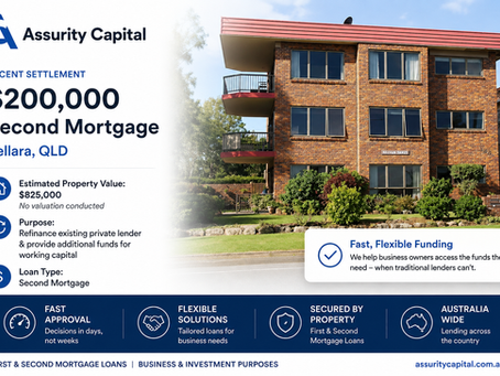 Case Study: $200,000 Second Mortgage – Bellara, QLD