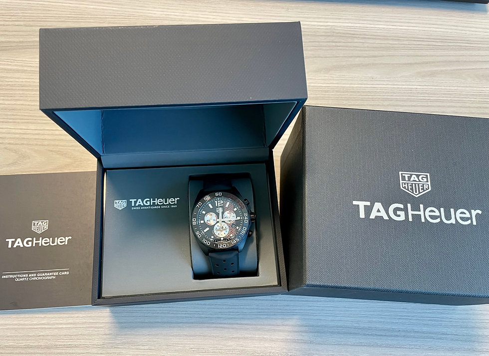 Thumbnail: TAG Heuer Indy 500 Edition Men's Black Watch