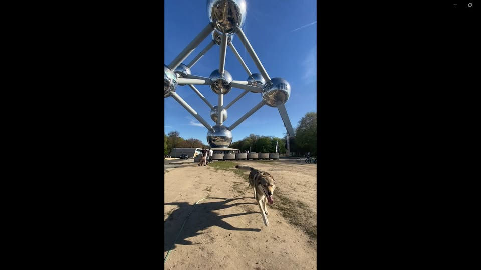 Brussels Atomium & Parc Josaphat Park
