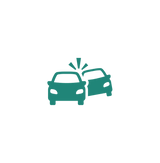 Icon showing chiropractic care after auto accidents
