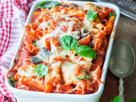 Side-by-Side Pasta Bakes Menu