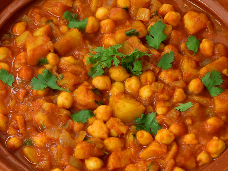 Spicy Chickpeas with Potatoes