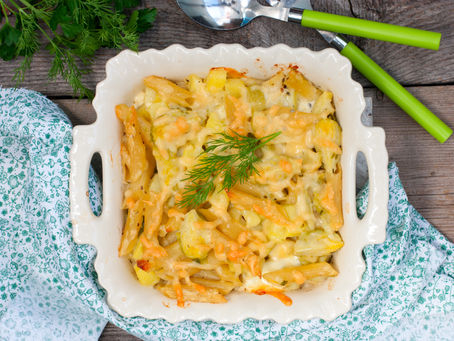 Mushroom Pasta Bake (Vegan)