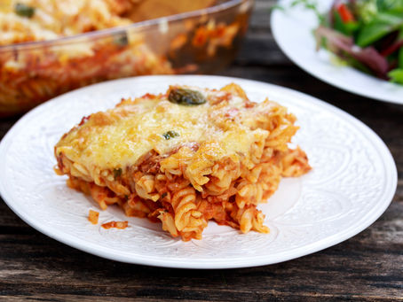 Tuna and Sweetcorn Pasta Bake
