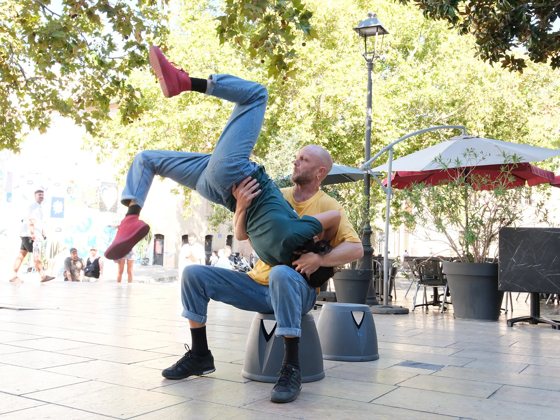 Cie Itinérrances - Topologie mouvementée au Panier à Marseille