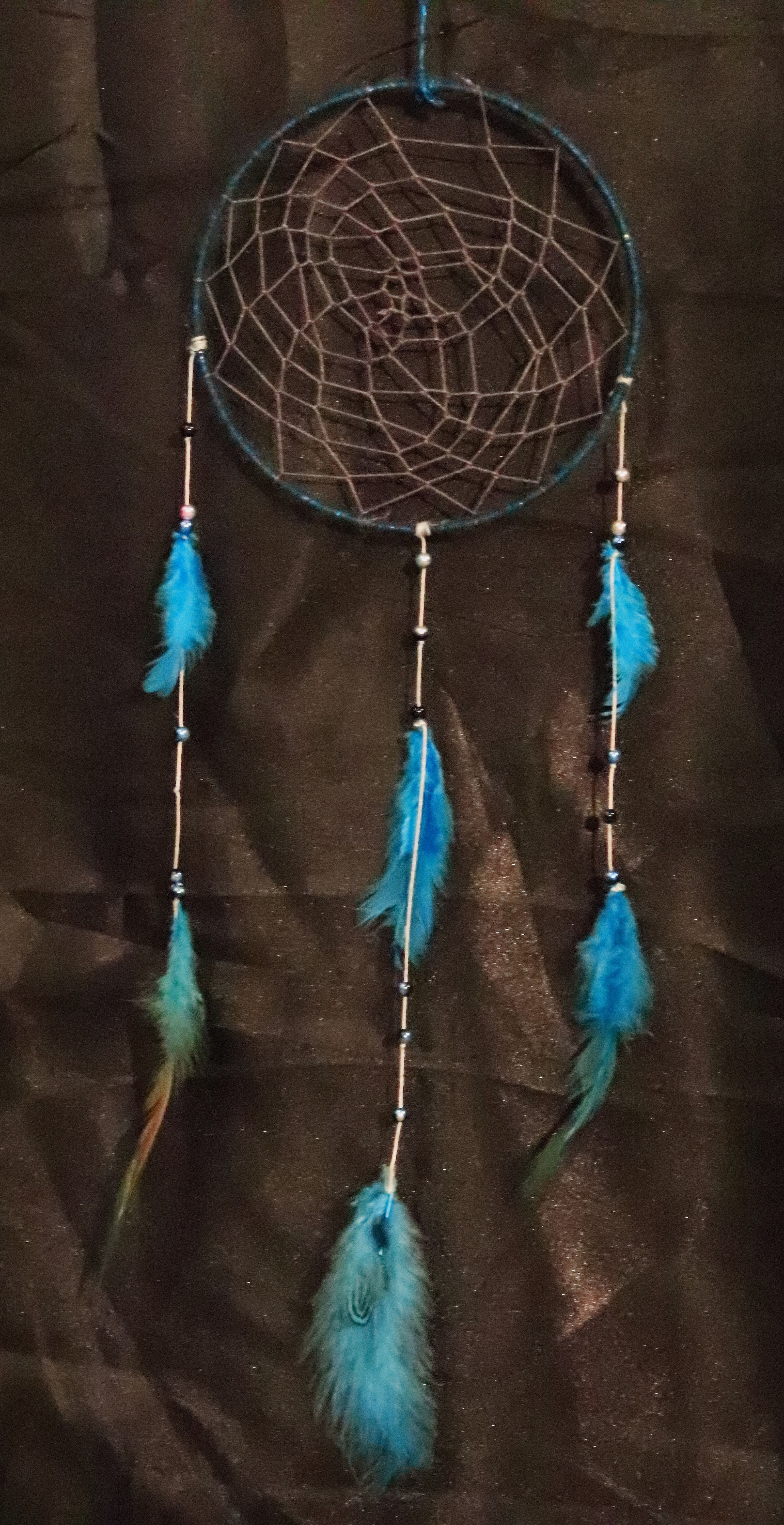 Blauer Traumfänger