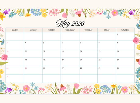 Colorful Illustrated Floral May 2026 Monthly Planner Calendar (1).png
