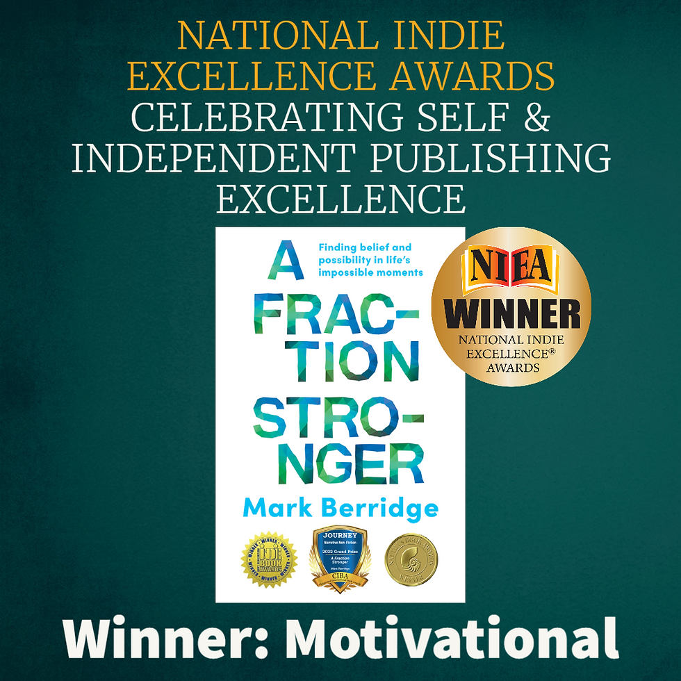 Best Motivational Book at National Indie Excellence Book Awards