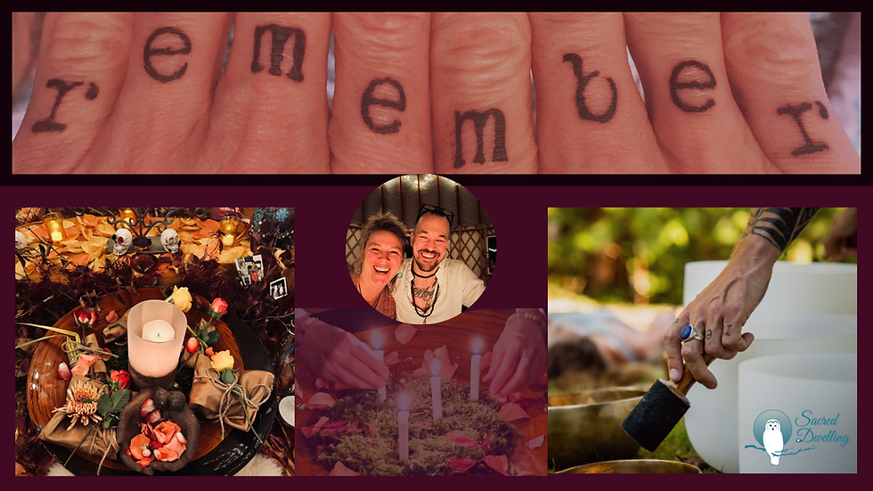 Re:Member: Honoring the Ancestors & Sound Bath with Kylee and Adam