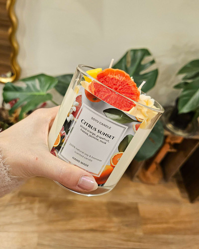 Citrus Sunset Candle | Soyu Candle