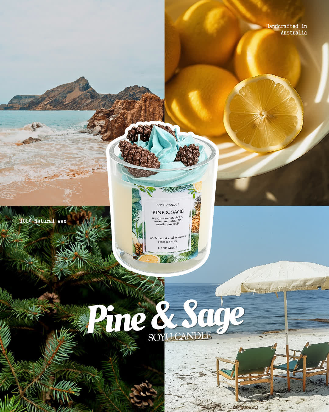 Pine & Sage Candle