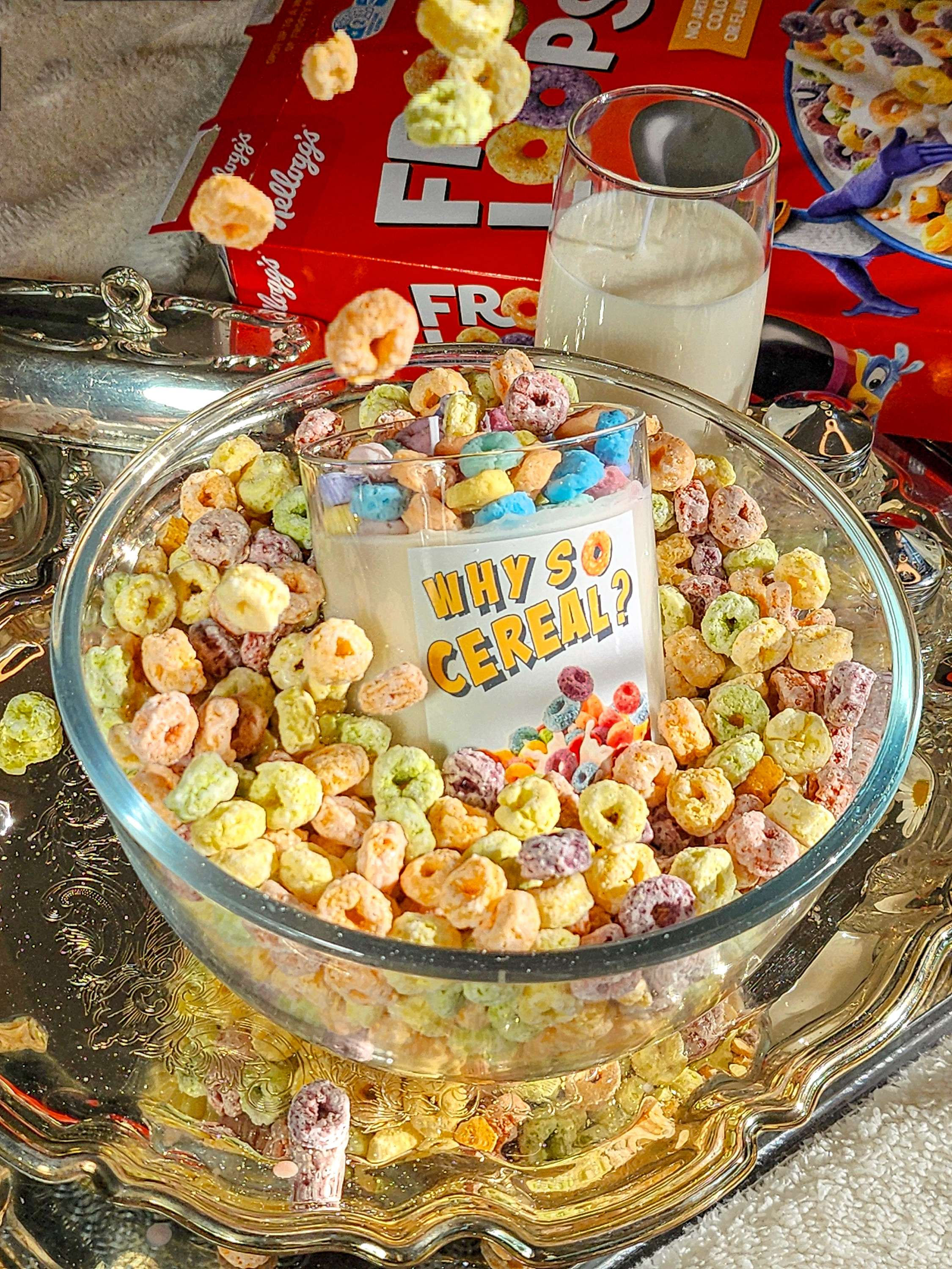 Why So Cereal? Candle