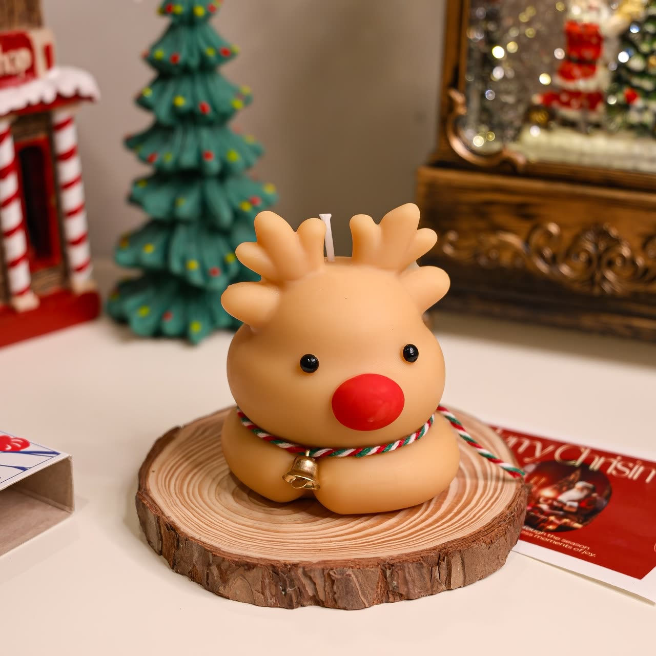 Rudolphs Christmas Candle