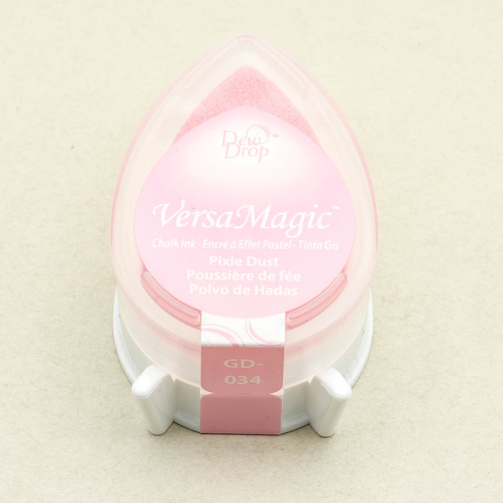 Miniaturbild: VersaMagic Dew Drop Stempelkissen GD-034 Pixie Dust, Ansicht geschlossen von oben, Tsukineko