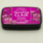 VersaFine Clair Stempelkissen Farbe VF-CLA-101 Purple Delight, Ansicht geschlossen von oben, Tsukineko
