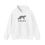 Thumbnail: Born Wild Snow Leopard Hoodie, Cozy Sweatshirt,  Casual Outfit, Everyday Comfort