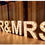 Thumbnail: MR &MRS large light up letters 