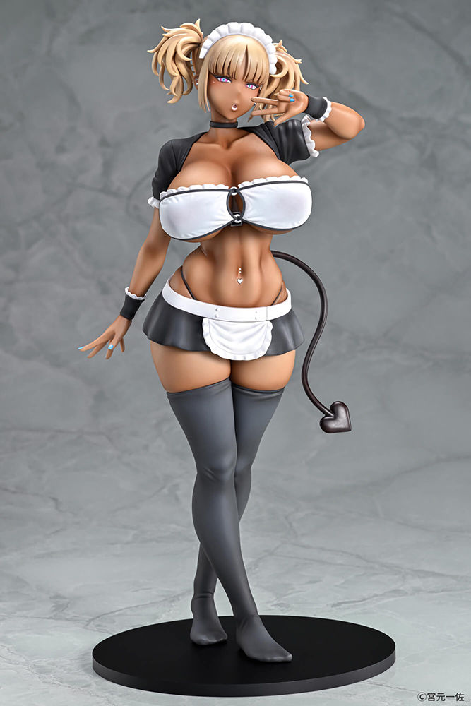 Black Gal Maid Succubus Cocoa Statue