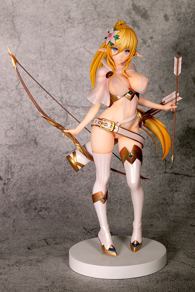 Elf illustration by Kekemotsu Statue