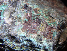 Mineralized sample, lode mining claim