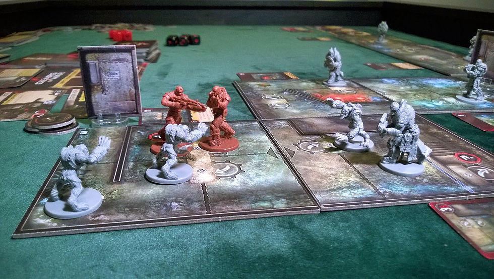 Miniatura: Stół do gier planszowych - Baron