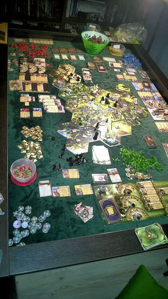 Miniatura: Stół do gier planszowych - Baron