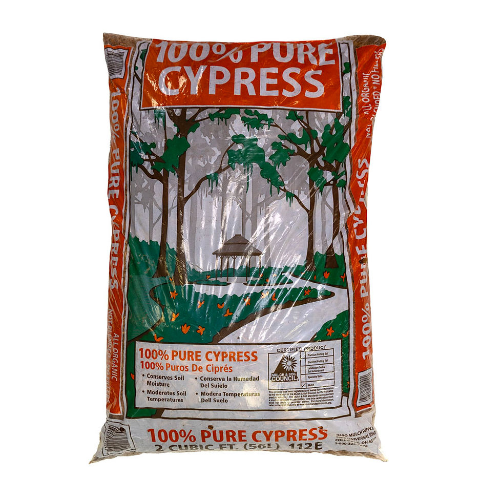 Cypress Mulch Blend – Bagged Natural Mulch (2 cu ft)