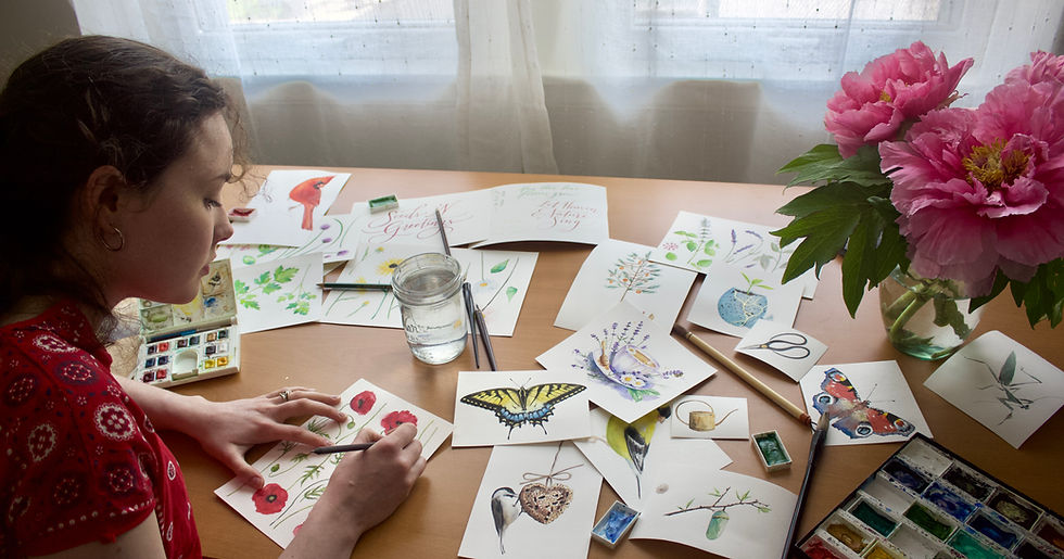 Thumbnail: Wholesale Gardening Greetings Plantable Wellness Mix Seed Card