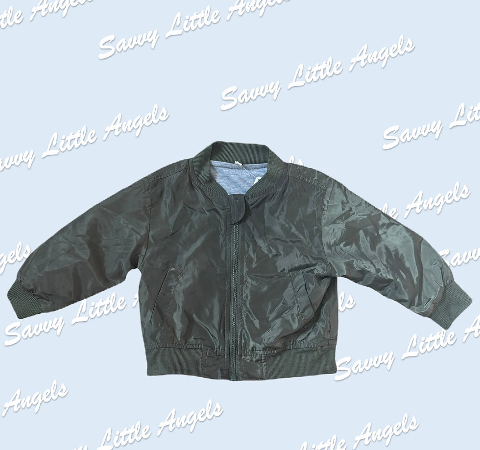 Green Jacket Front View