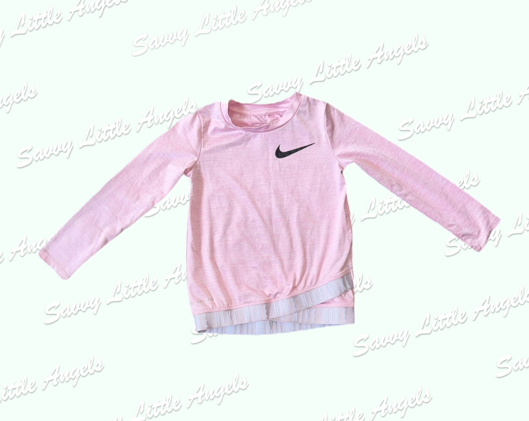 Pink Nike Athletic Shirt Front View