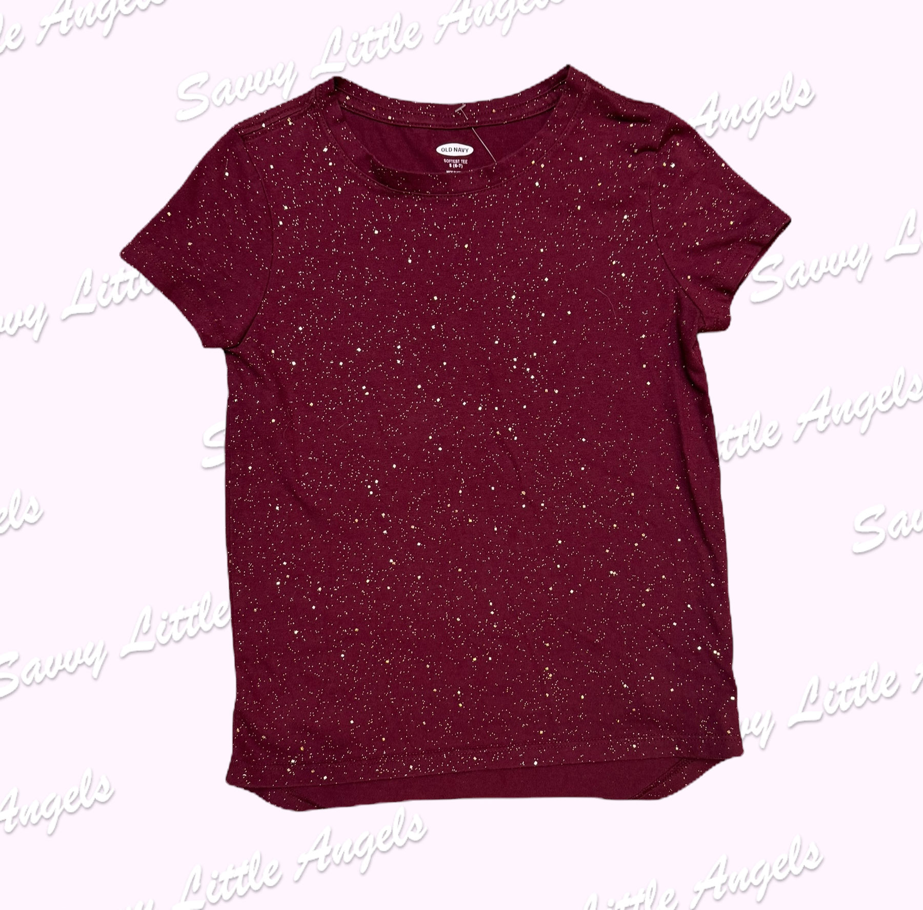 Gold Sparkle Shirt Front View