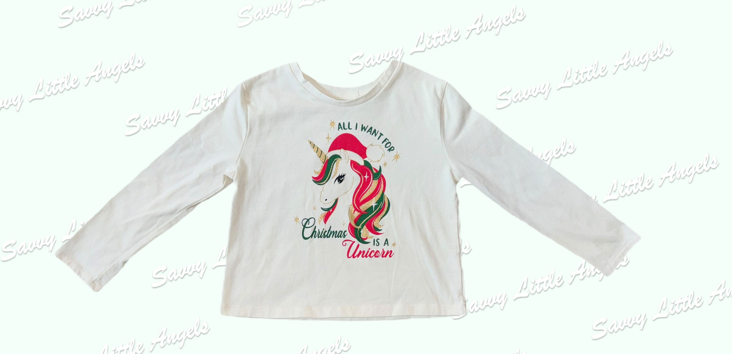 All I Want For Christmas Shirt Front View