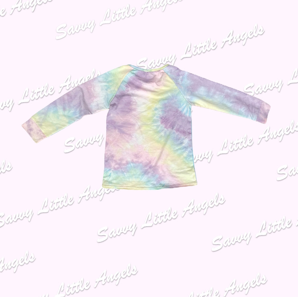 Thumbnail: back of Tye Dye Long Sleeve Shirt
