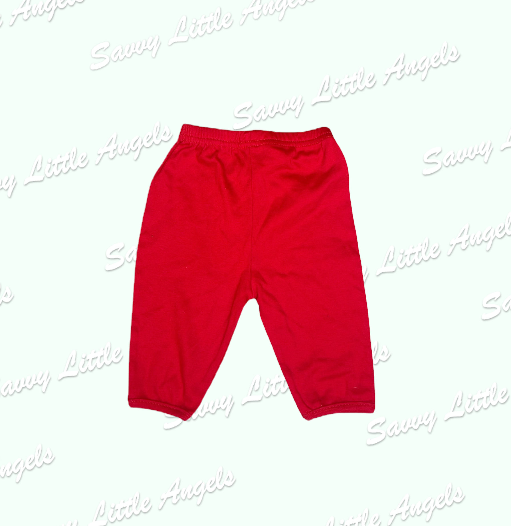 Red Pants Front View