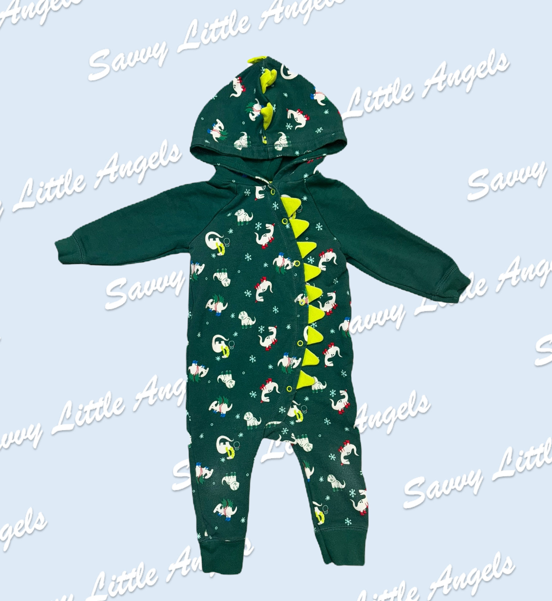 Dinosaur One-Piece Front View