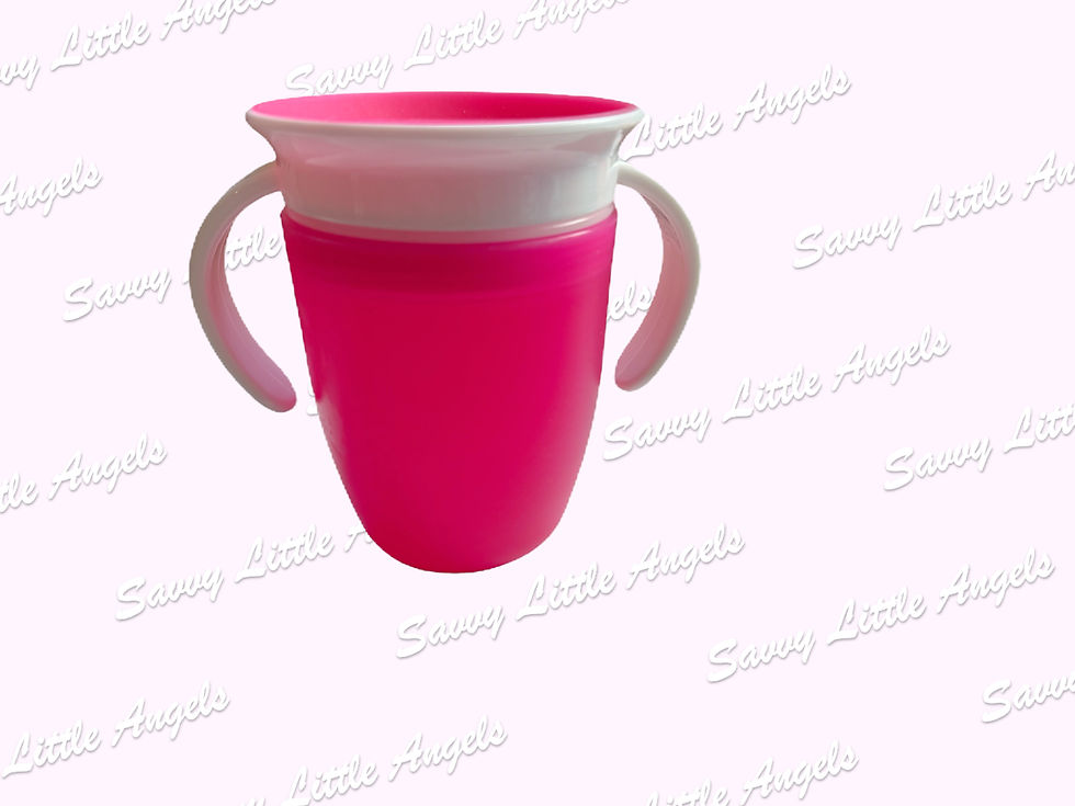 Thumbnail: side view of pink 360° Magic Silicone Cup