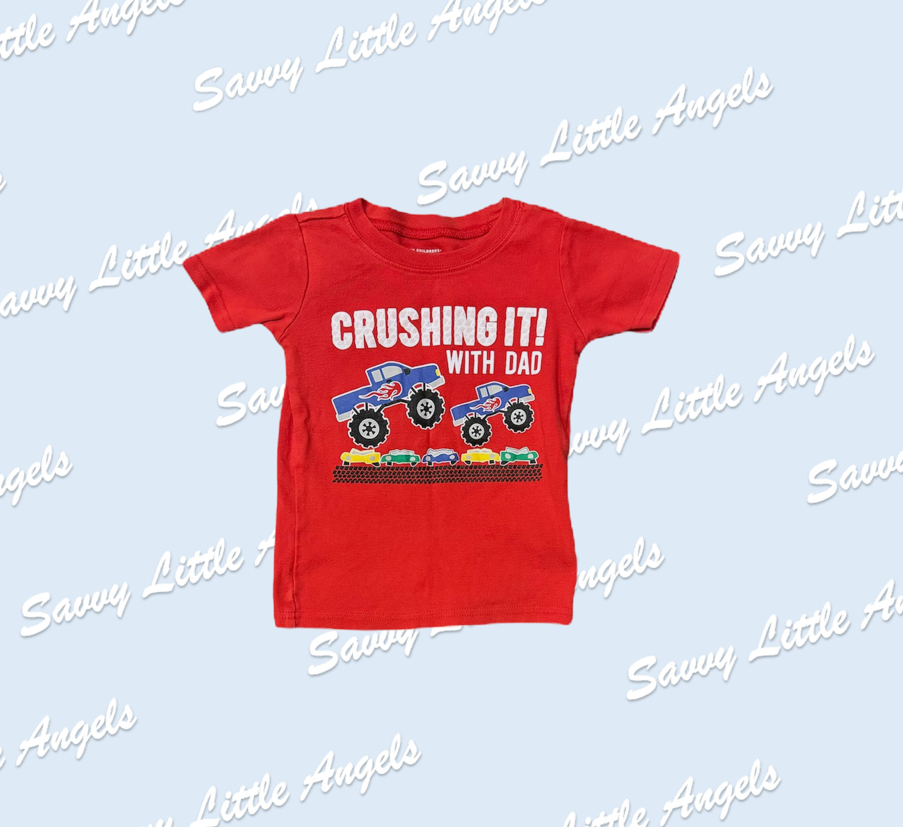 front of Crushing It W/ Dad PJs