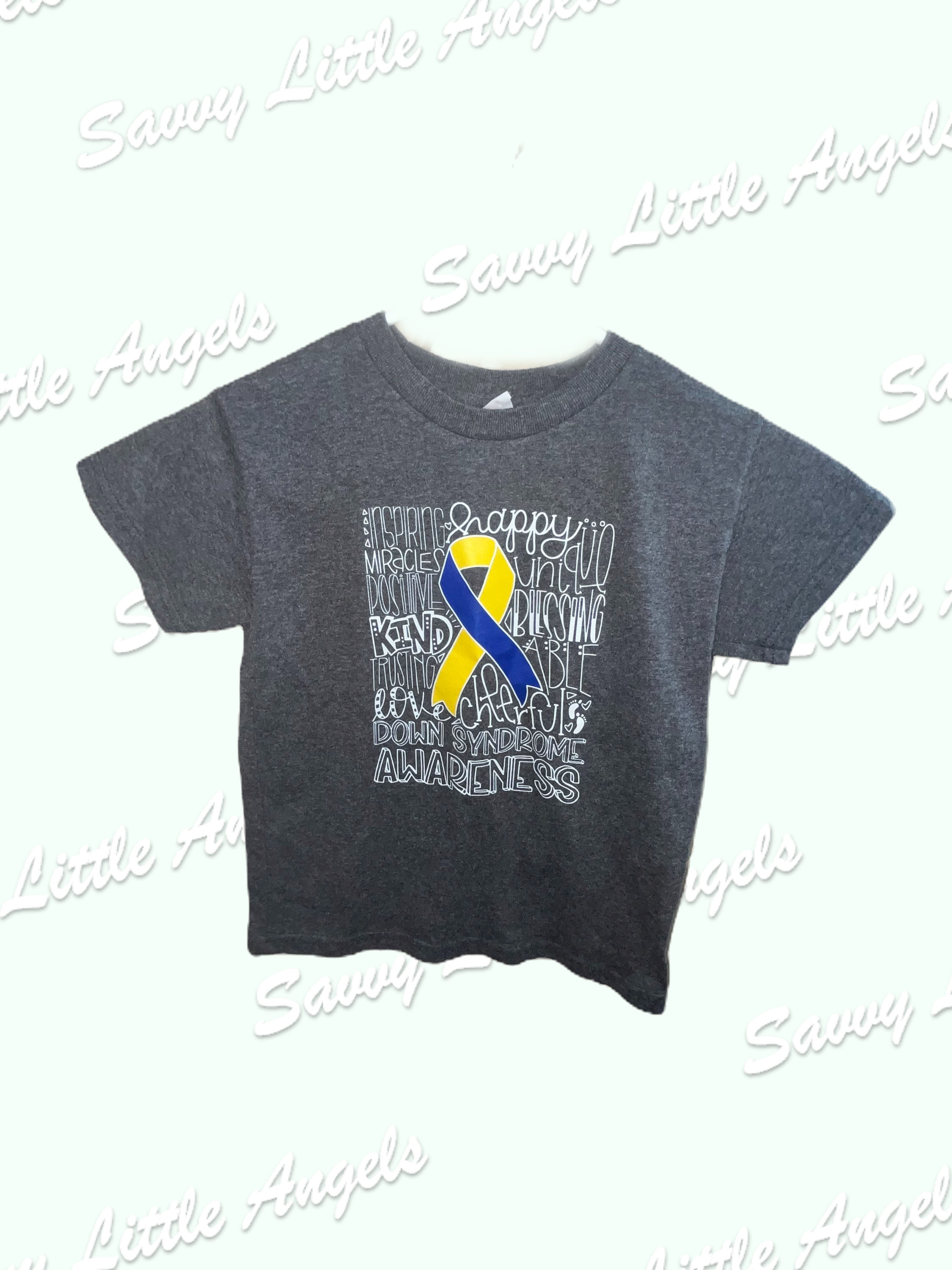 front of Down Syndrome Awareness Shirt