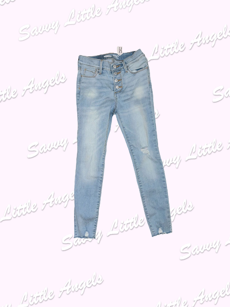 front of Light Rockstar Jeans