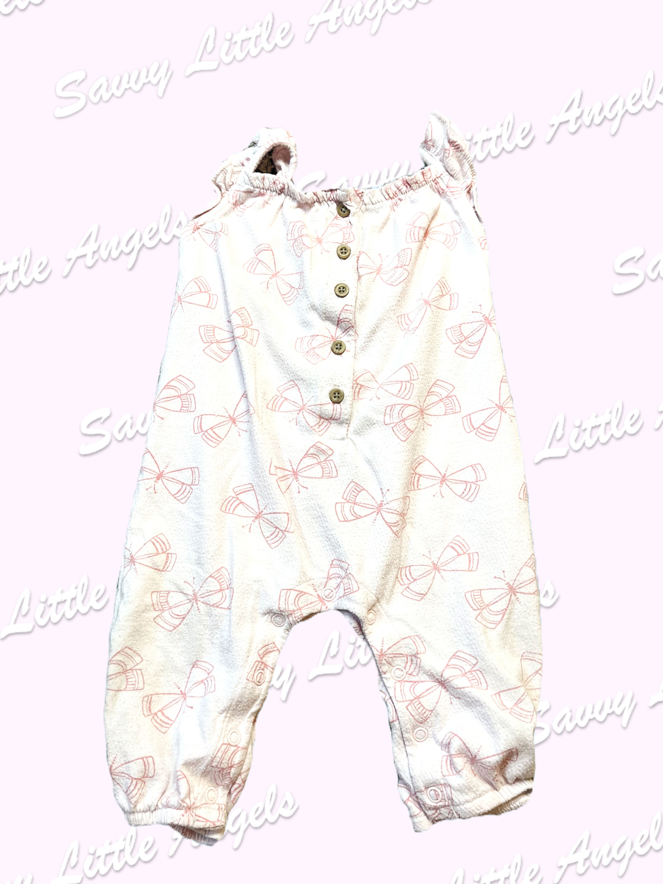 front of Pink Sleeveless Onepiece