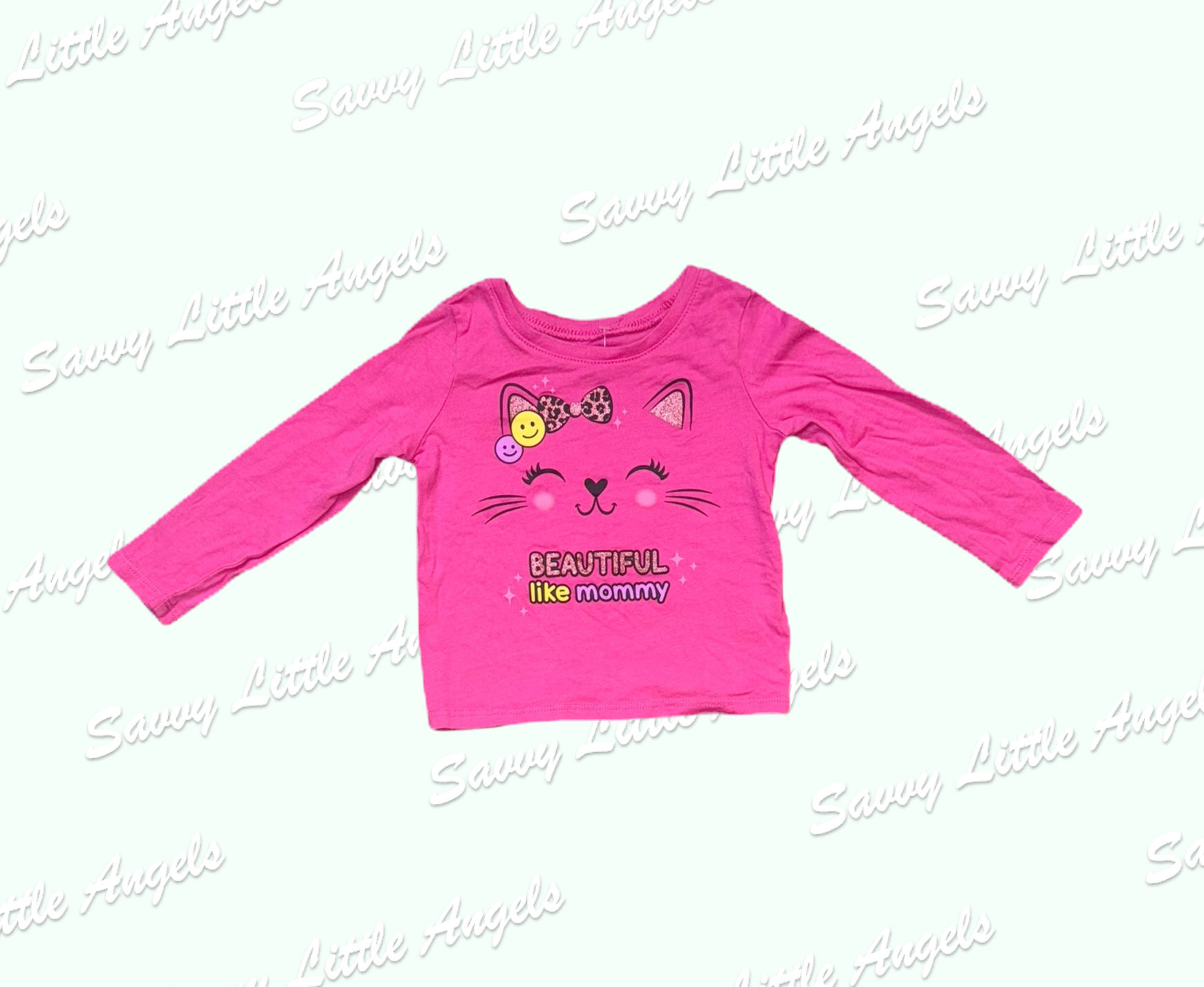 Beautiful Like Mommy Shirt Front View