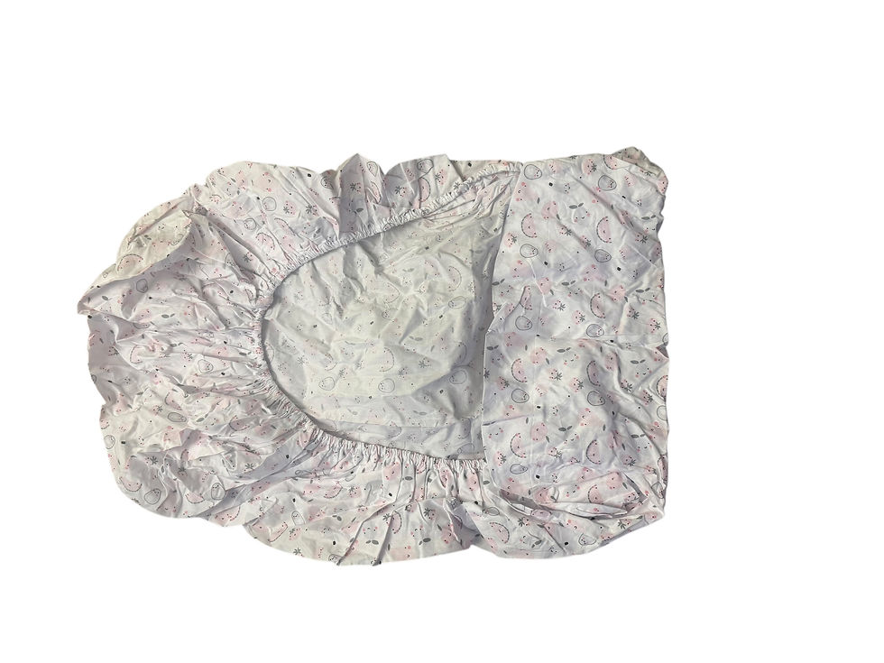 Thumbnail: Fruit Fitted Toddler Sheet back View