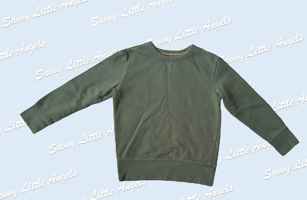 Forest Green Sweater Front View