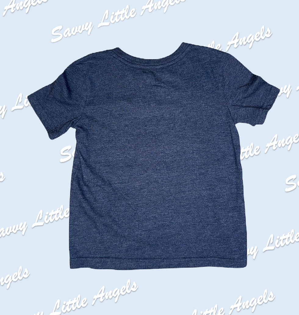 Blue Astronaut Shirt Back View