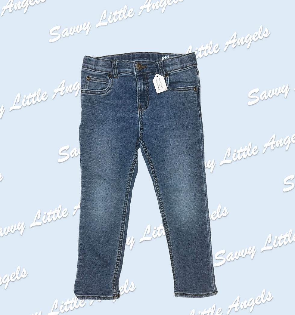 Carters Blue Jeans Front View